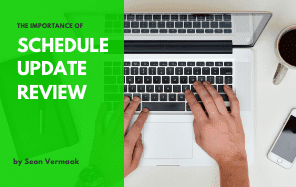 Importance of a schedule update review