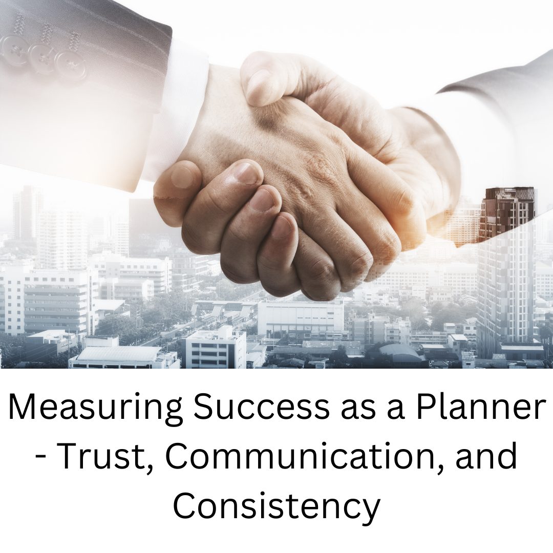 Success as a Planner